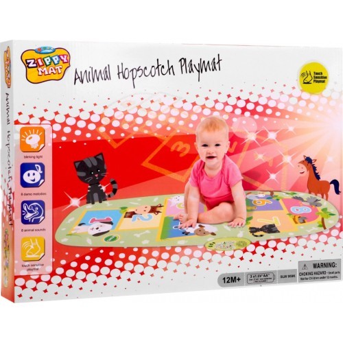 Игровой коврик Class Animals, зелёный