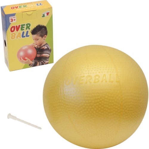 Rehabilitācijas bumba Yate Overball, dzeltena, 23 cm