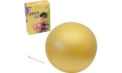 Rehabilitācijas bumba Yate Overball, dzeltena, 23 cm