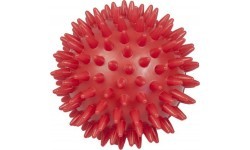 YATE Massage Hedgehog Igel Ball with spikes 7.8 cm red