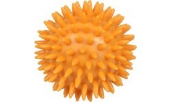 YATE masāžas bumbiņa ar radziņiem, 7,8 cm, dzeltena