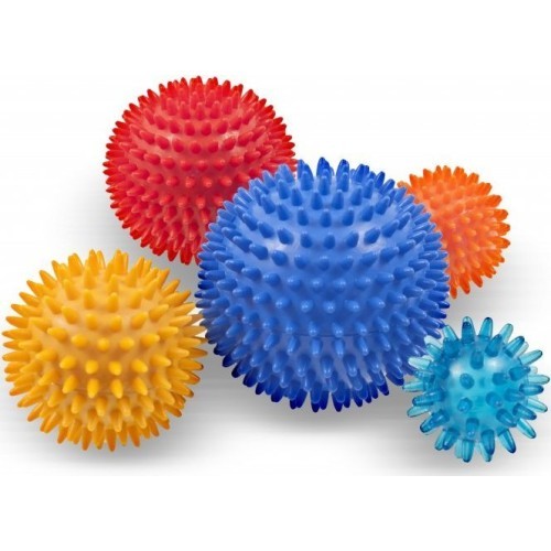 YATE Massage Hedgehog Igel Ball with spikes 10 cm dark blue