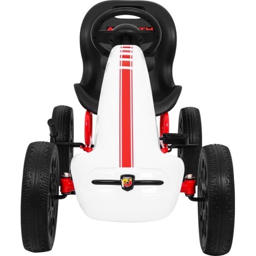 Kartings Abarth, balts