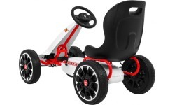 Kartings Abarth, balts