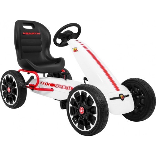 Картинг Abarth, белый