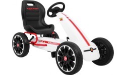 Kartings Abarth, balts