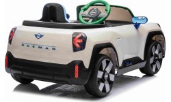 Mini Concept Aceman elektromobilis, balts