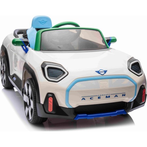 Mini Concept Aceman elektromobilis, balts