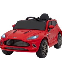 Электромобиль Aston Martin DBX, красный