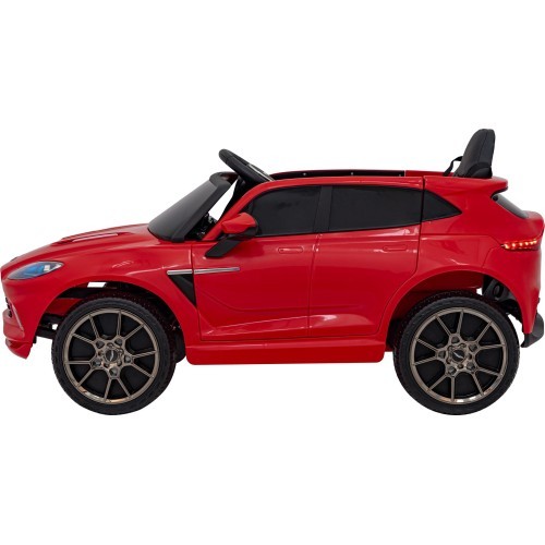 Elektromobilis Aston Martin DBX, sarkans