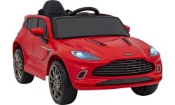 Elektromobilis Aston Martin DBX, sarkans