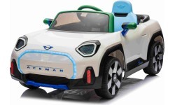 Mini Concept Aceman elektromobilis, balts