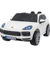 Elektromobilis Porsche Cayenne S, balts