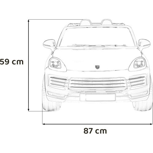 Porsche Cayenne S vehicle Painting White