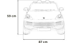 Электромобиль Porsche Cayenne S, белый