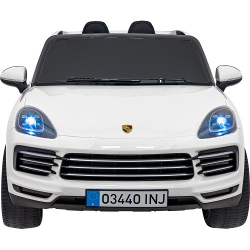 Elektromobilis Porsche Cayenne S, balts