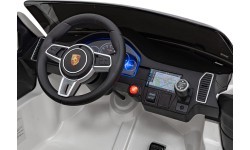 Elektromobilis Porsche Cayenne S, balts