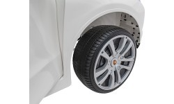 Elektromobilis Porsche Cayenne S, balts