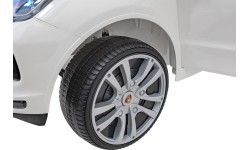 Elektromobilis Porsche Cayenne S, balts