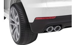 Elektromobilis Porsche Cayenne S, balts