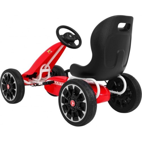 Kartings ABARTH, sarkans