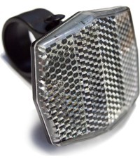 Atstarotājs Dvirtex, 45x55 mm, ar kronšteinu 22,2 mm, balts