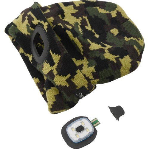 Cepure ar LED lukturīti Cattara Army