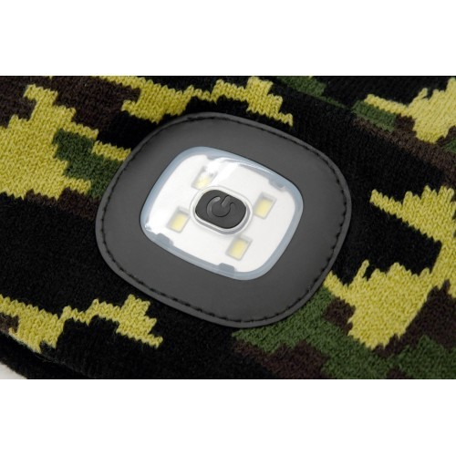 Cepure ar LED lukturīti Cattara Army
