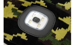 Cap with LED flashlight Cattara Army