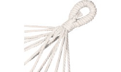 Šūpuļtīkls Spokey Zuni BK/WT 921919