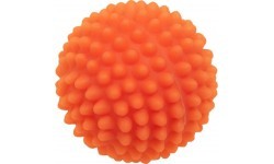 AMAYA masāžas bumba ezis ar mīkstiem radziņiem 6 cm oranža