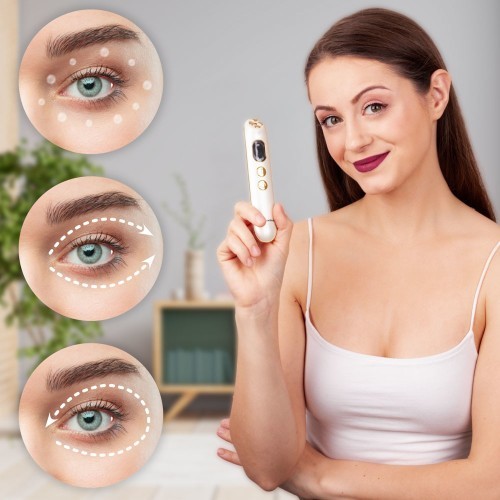 Радиочастотный массажёр для зоны вокруг глаз inSPORTline Eyewish