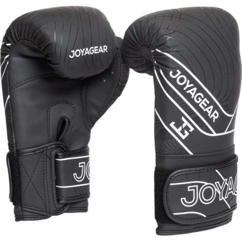 Перчатки для кикбоксинга Joya Essential, чёрно-белые