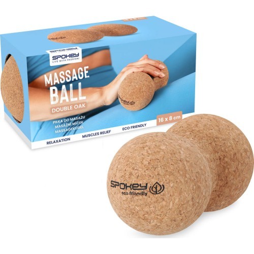Double Massage Ball Spokey Oak