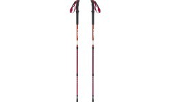 Trekinga nūjas inSPORTline Altiplano 100 pāris, sarkanas