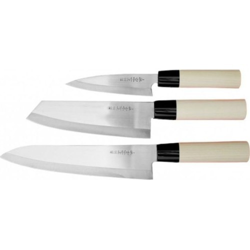 Satake Megumi nažu komplekts, 3 gab. (Chef/Bunka/universāls)