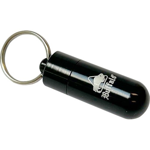 Buffalo tip puncher keychain black