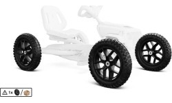 Ritenis ar 10 spieķiem, melns, 12,5x2,25-8, visurgājējs, Jeep