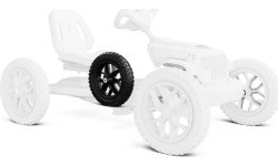 Wheel 10-spoke black 12.5x2.25-8 all terrain, traction Jeep