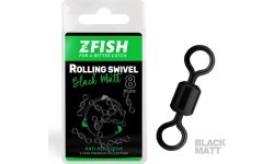 Rotējošais virpulis ZFISH, melns matēts, izmērs 8/28 kg