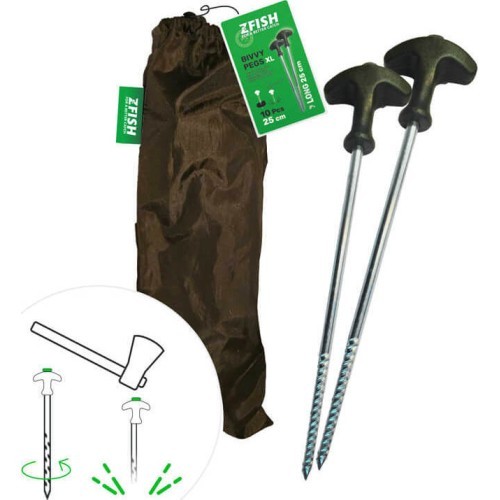 ZFISH Bivvy Peg Set 20cm/10pcs