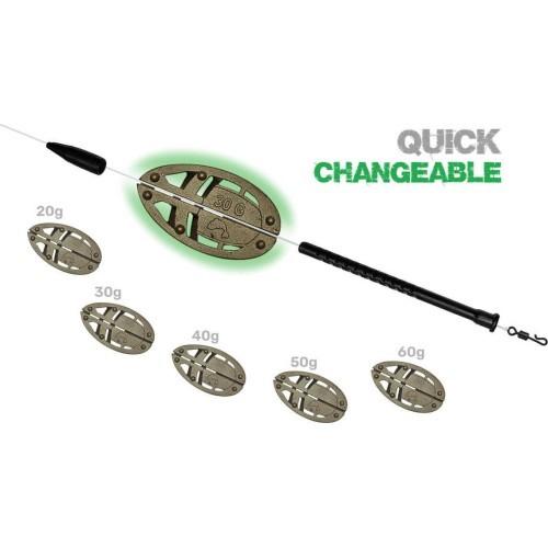 ZFISH Method Feeder Set ZFX 50,60g+Mould