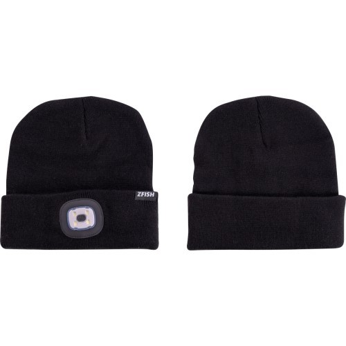 ZFISH Light Beanie cepure, melna