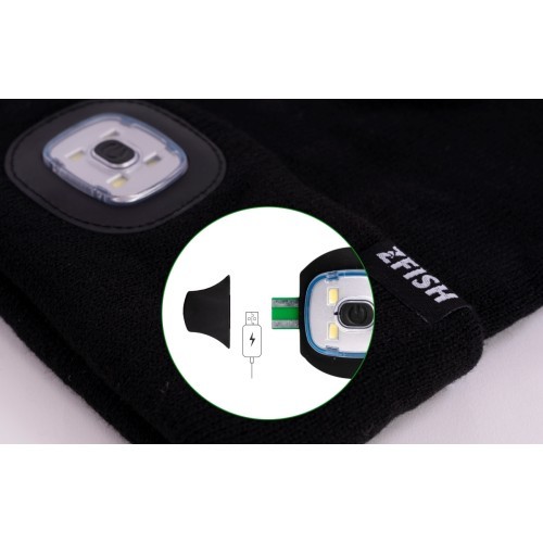 ZFISH Light Beanie cepure, melna