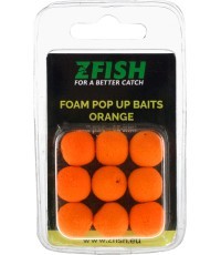 Zfish putuplasta uznirstošās ēsmas Orange 15mm