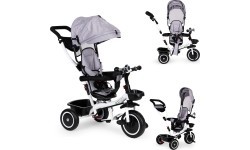 Trīsriteņu trīsritenis grozāms sēdeklis Ecotoys