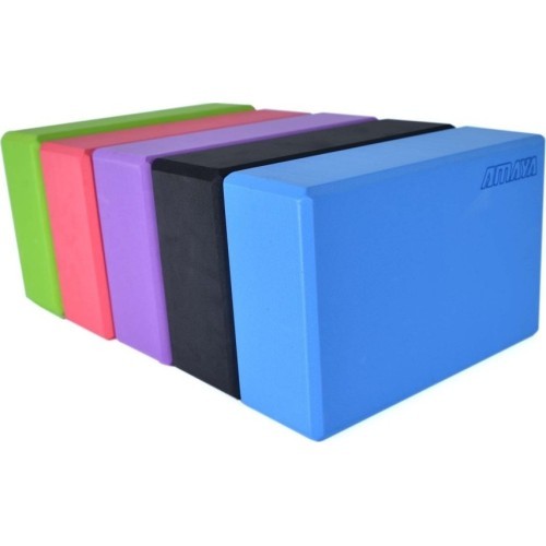 Кирпич для йоги Amaya Black 23x15x8 см