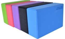 Кирпич для йоги Amaya Black 23x15x8 см