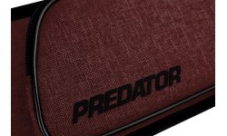 Ciets biljarda kija futrālis Predator Metro, sarkans, 3x5, 85 cm