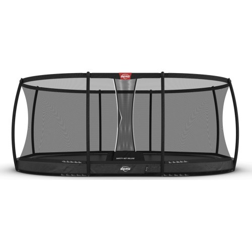 BERG Grand Elite InGround 520 pelēka + drošības tīkls Deluxe